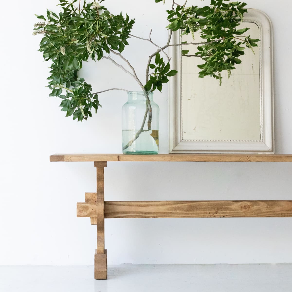 Reclaimed Wood Monastery Console - elsie green