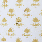 Hand Block Printed Pillow Cover | Juliette Gold - elsie green - Textiles