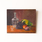 La Prune et La Pêche Still Life Oil Painting - elsie green - Art