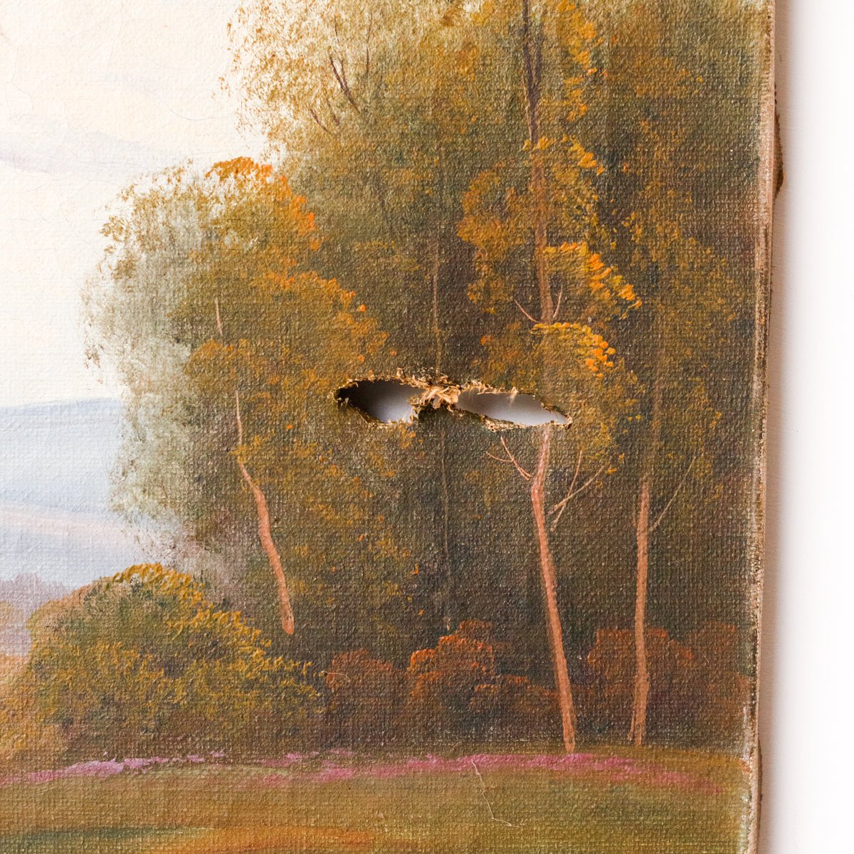 Landscape with Bridge Oil Painting - elsie green - Art