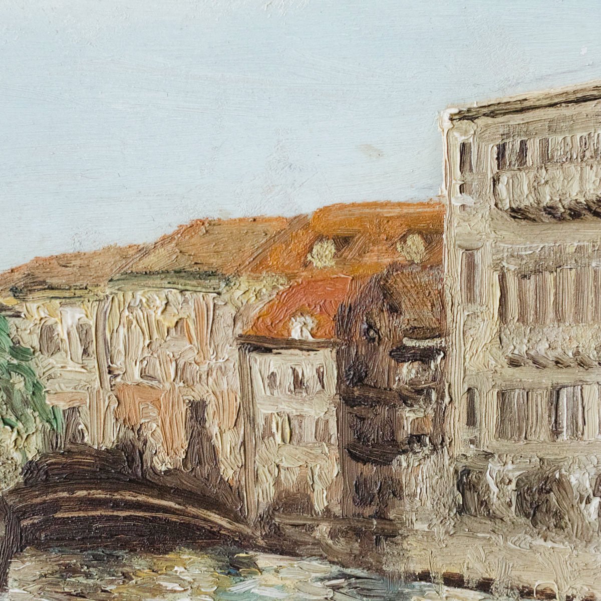 Landscape with Canals Oil Painting - elsie green - Art