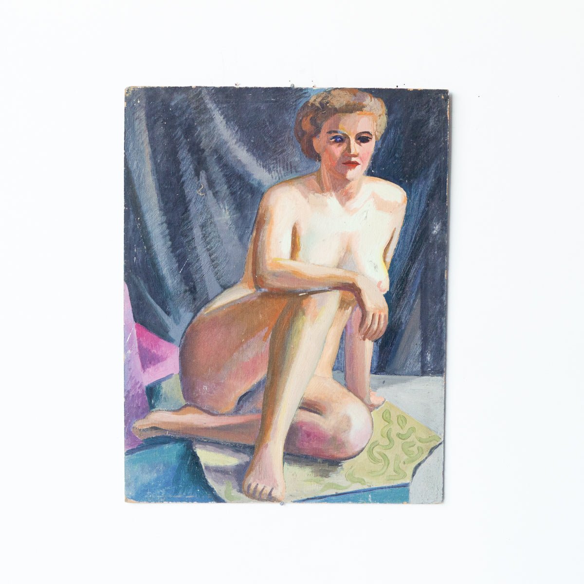 Le Portait de Lauren Nude Oil Painting - elsie green - Art