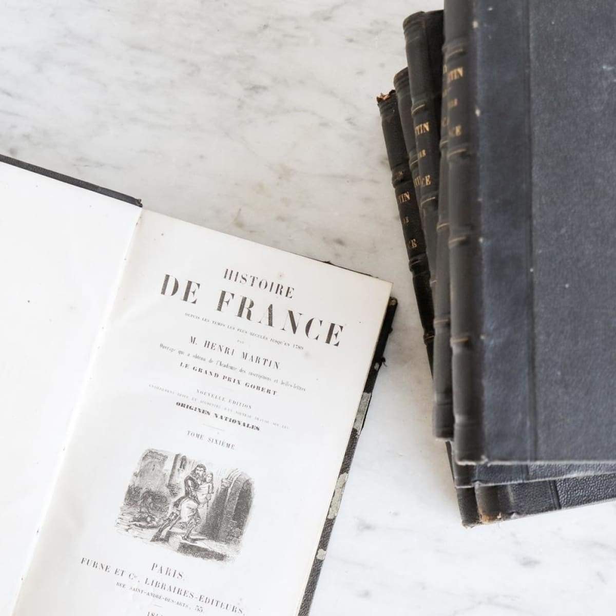 Leather Library Book - elsie green - Decor