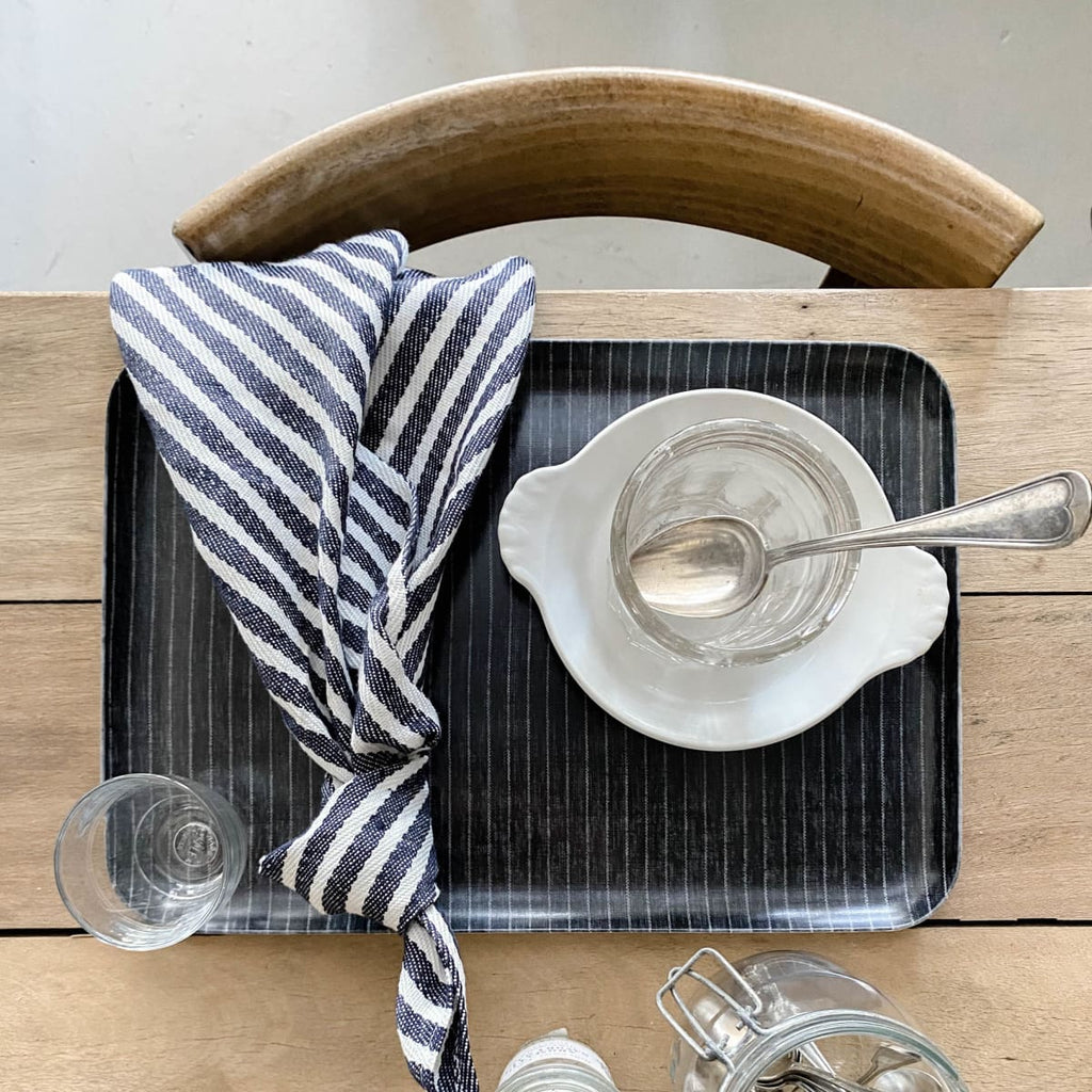 Linen Coated Tray - The French Kitchen