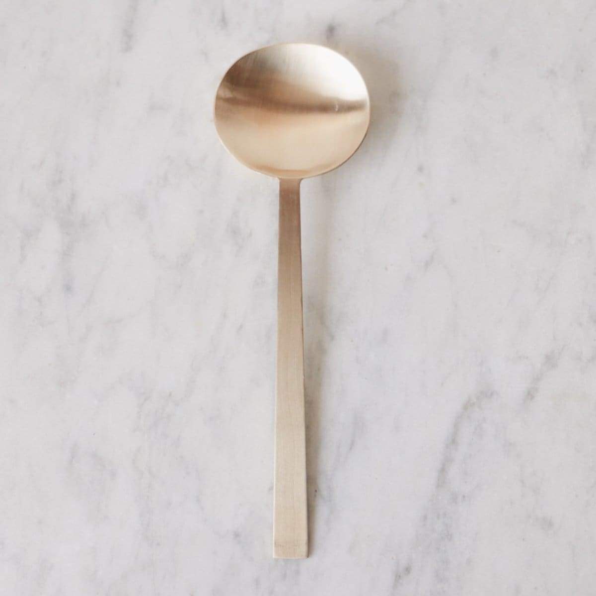 Long Brass Spoon - elsie green - The French Kitchen