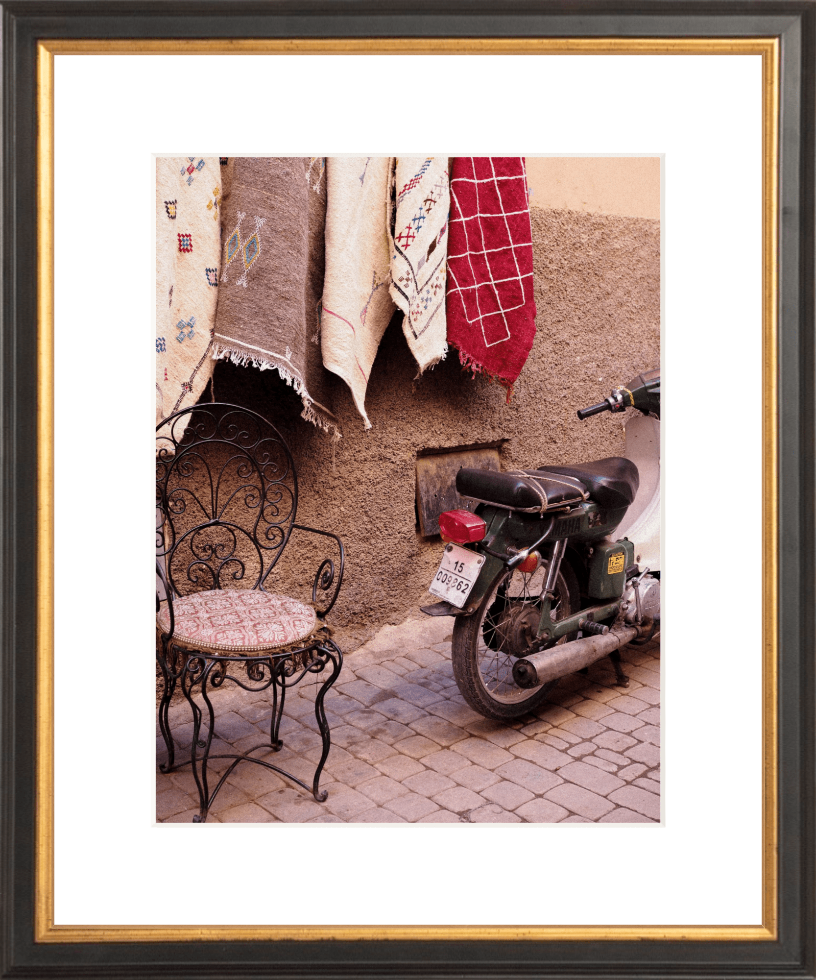 Marrakech Medina Printed Photograph - elsie green - Art