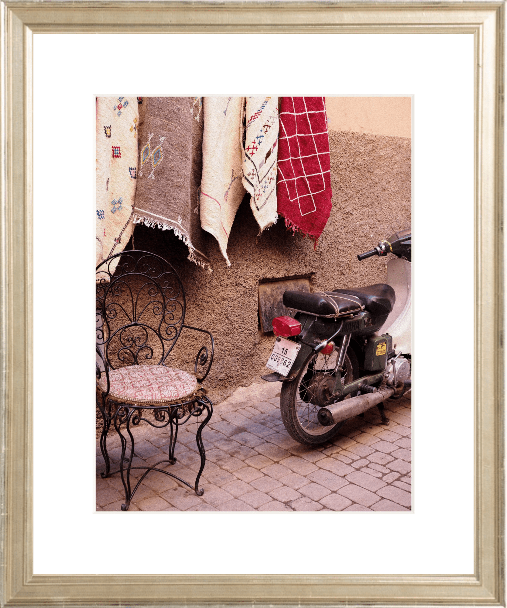 Marrakech Medina Printed Photograph - elsie green - Art