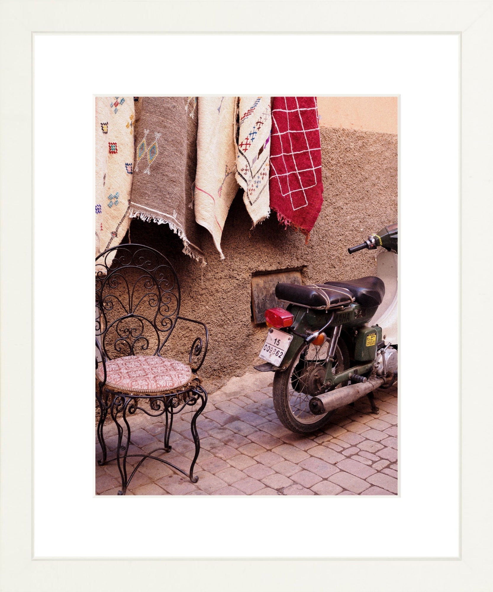 Marrakech Medina Printed Photograph - elsie green - Art