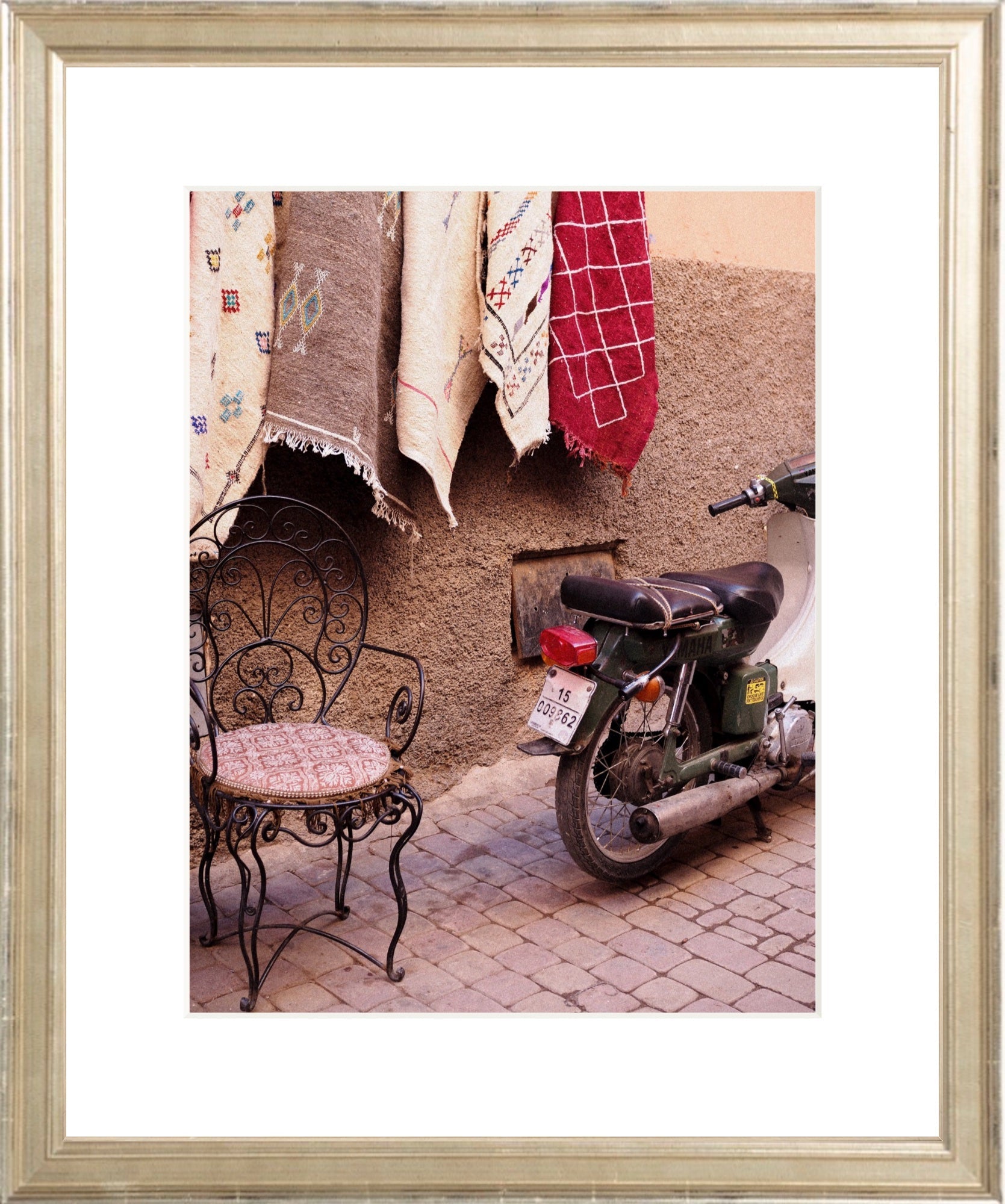 Marrakech Medina Printed Photograph - elsie green - Art