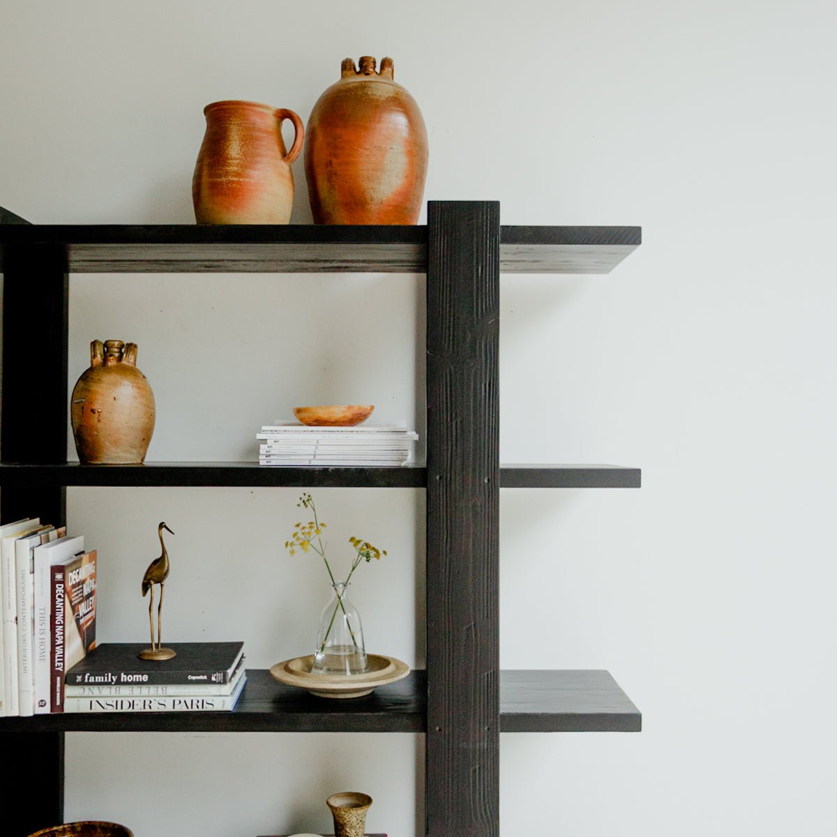 Melrose Reclaimed Wood Bookcase - elsie green - Custom Furniture