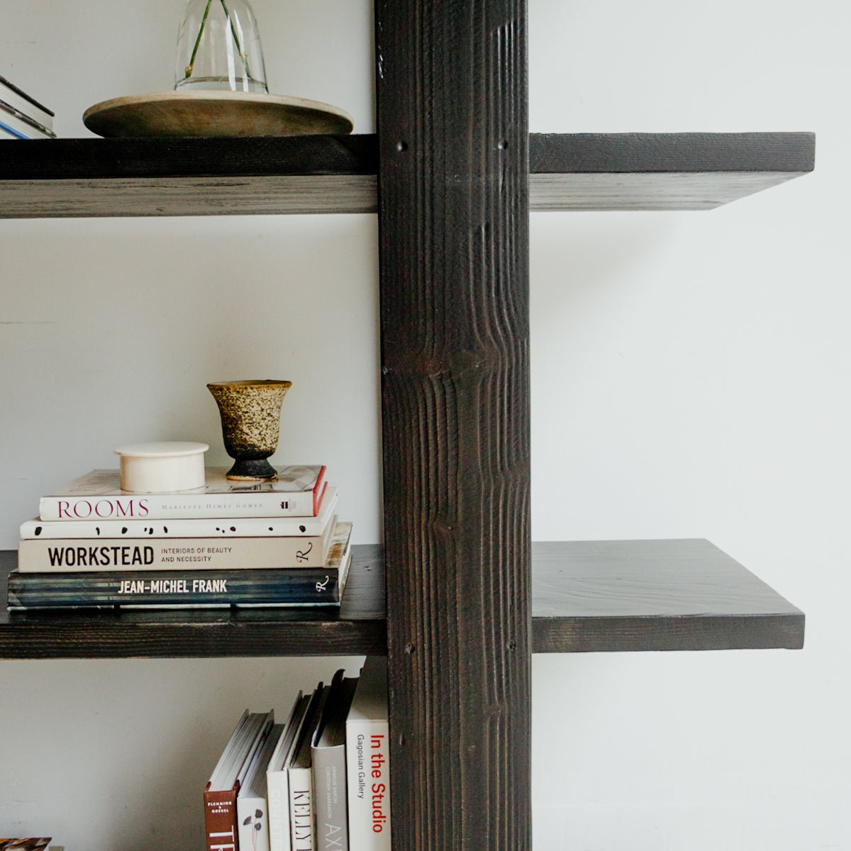 Melrose Reclaimed Wood Bookcase - elsie green - Custom Furniture