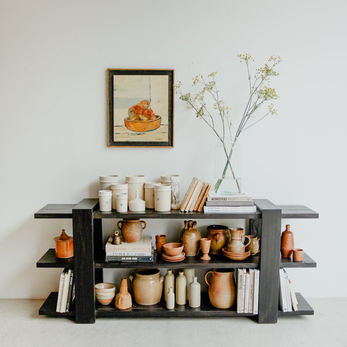 Melrose Reclaimed Wood Console - elsie green - Custom Furniture