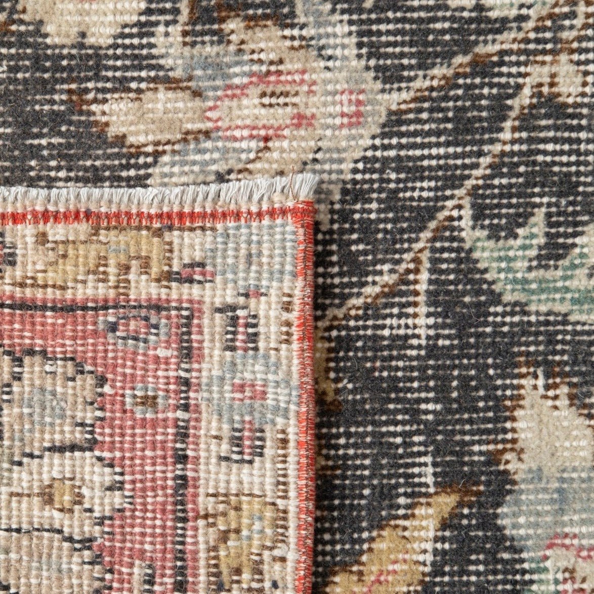 Mioko Vintage Rug | 6'9" x 10'5" - elsie green - Textiles