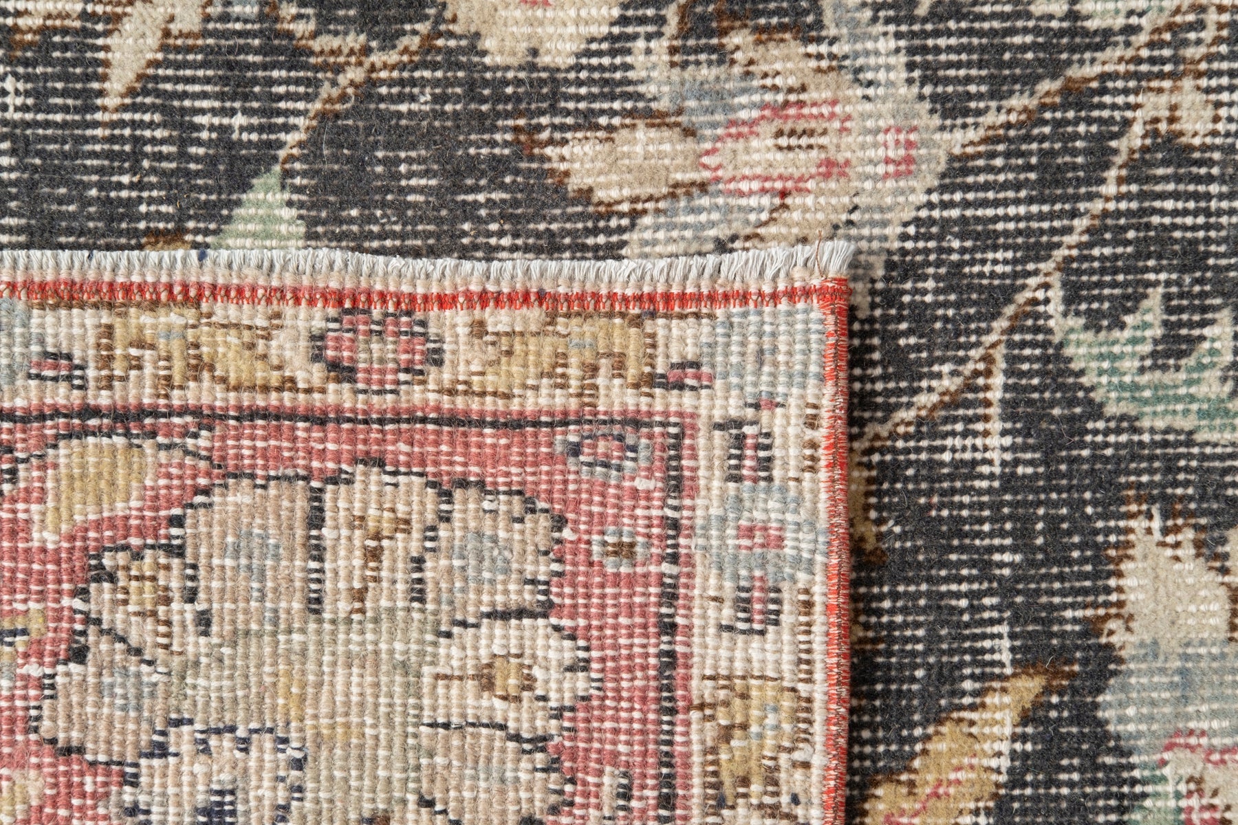 Mioko Vintage Rug | 6'9" x 10'5" - elsie green - Textiles