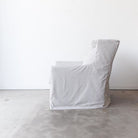 Modern Wingback Slipcovered Chair - elsie green - Furniture