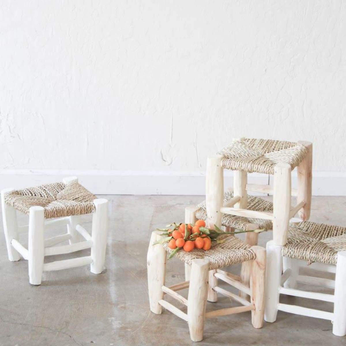 Moroccan Stool - elsie green - Furniture