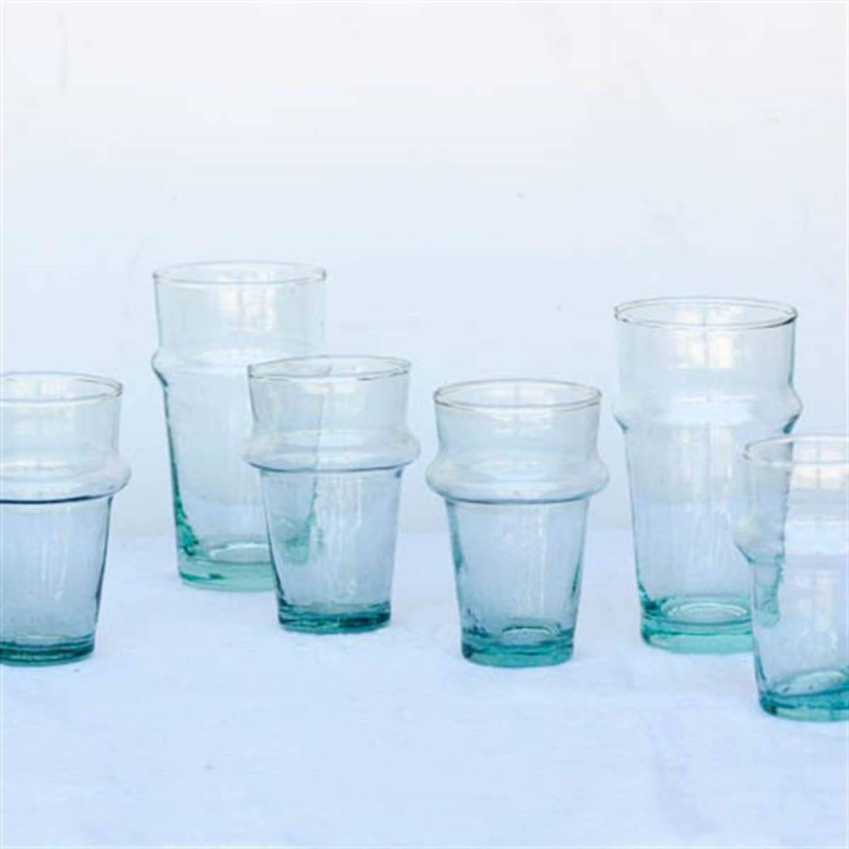 Moroccan Tea Glass Set of 6 - elsie green - The French Kitchen