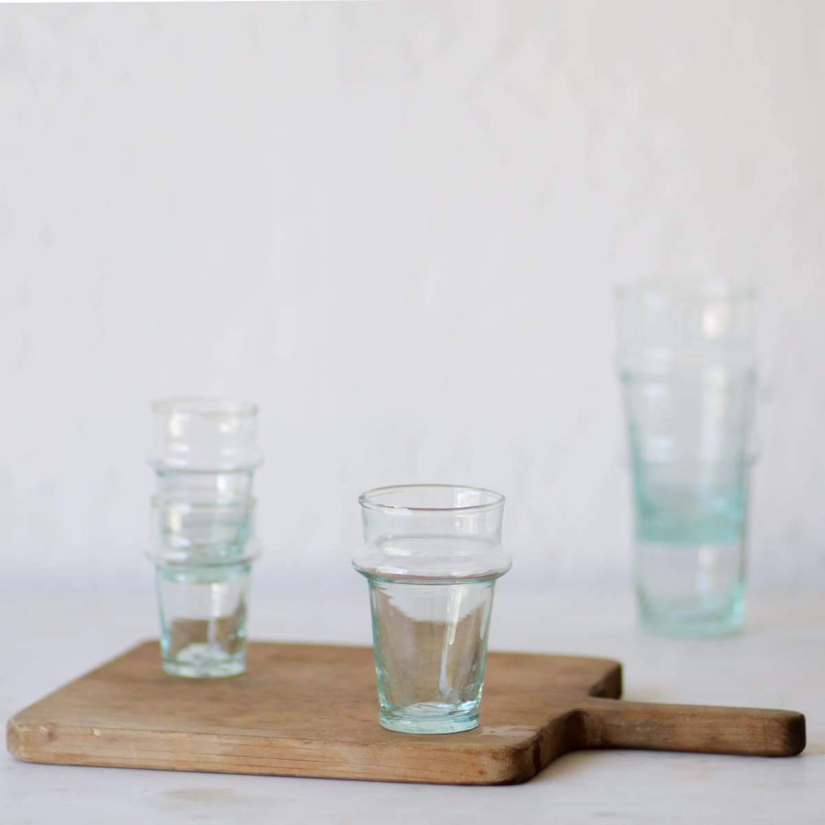Moroccan Tea Glass Set of 6 - elsie green - The French Kitchen