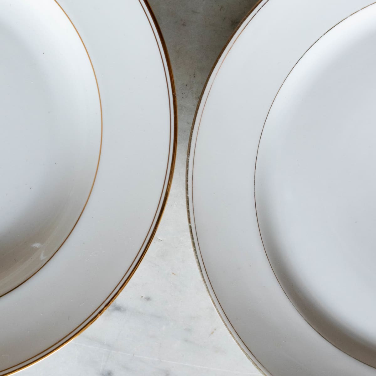 Not Your Grandma's Gold Rim China Set Of 4 - elsie green - The French Kitchen