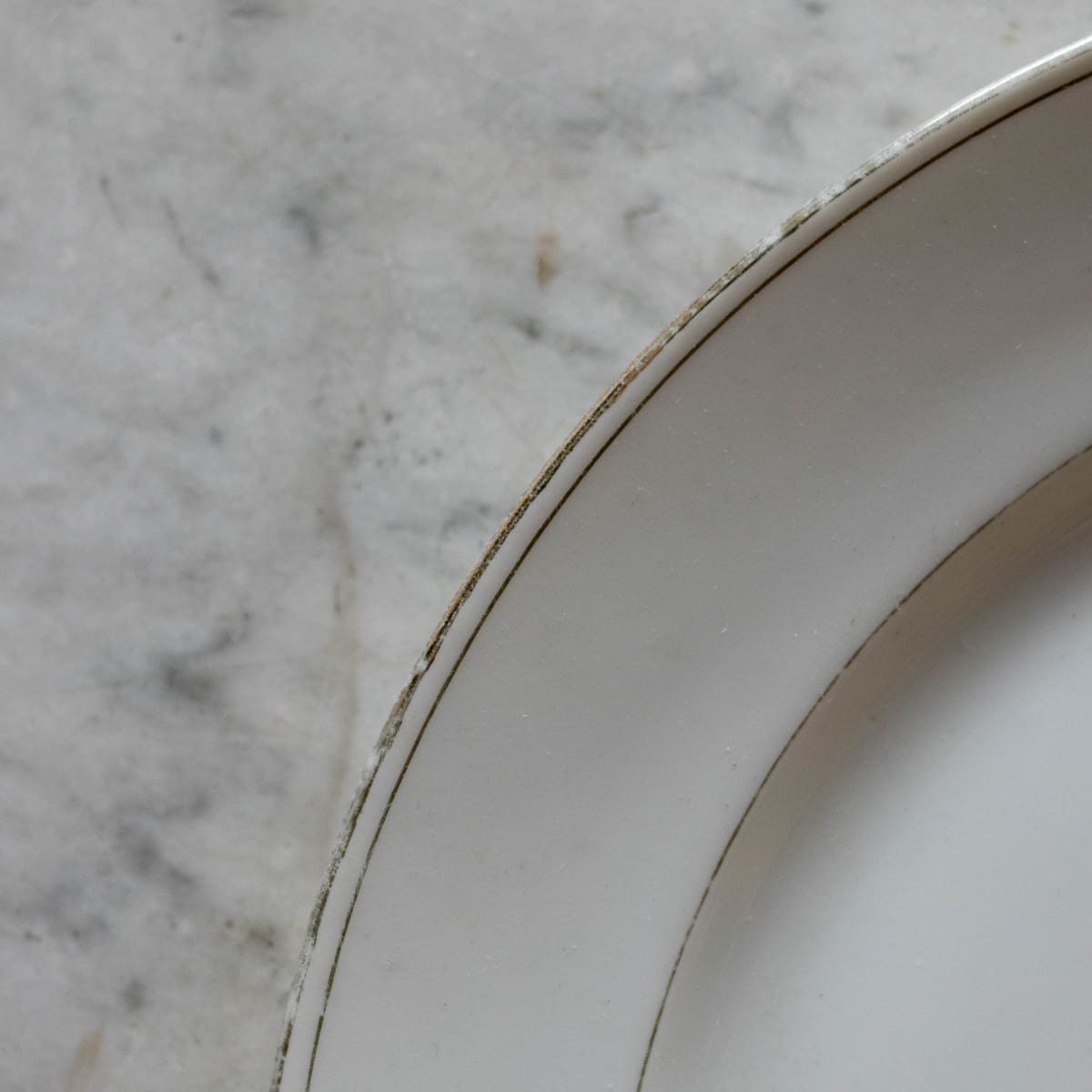 Not Your Grandma's Gold Rim China Set Of 4 - elsie green - The French Kitchen