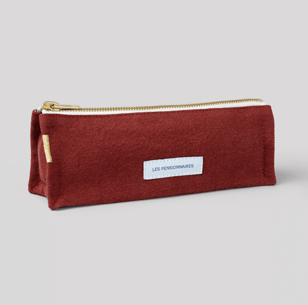 Organic Cotton Pencil Case - elsie green - Textiles