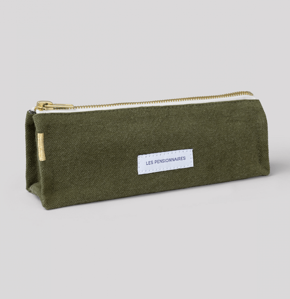 Organic Cotton Pencil Case - elsie green - Textiles