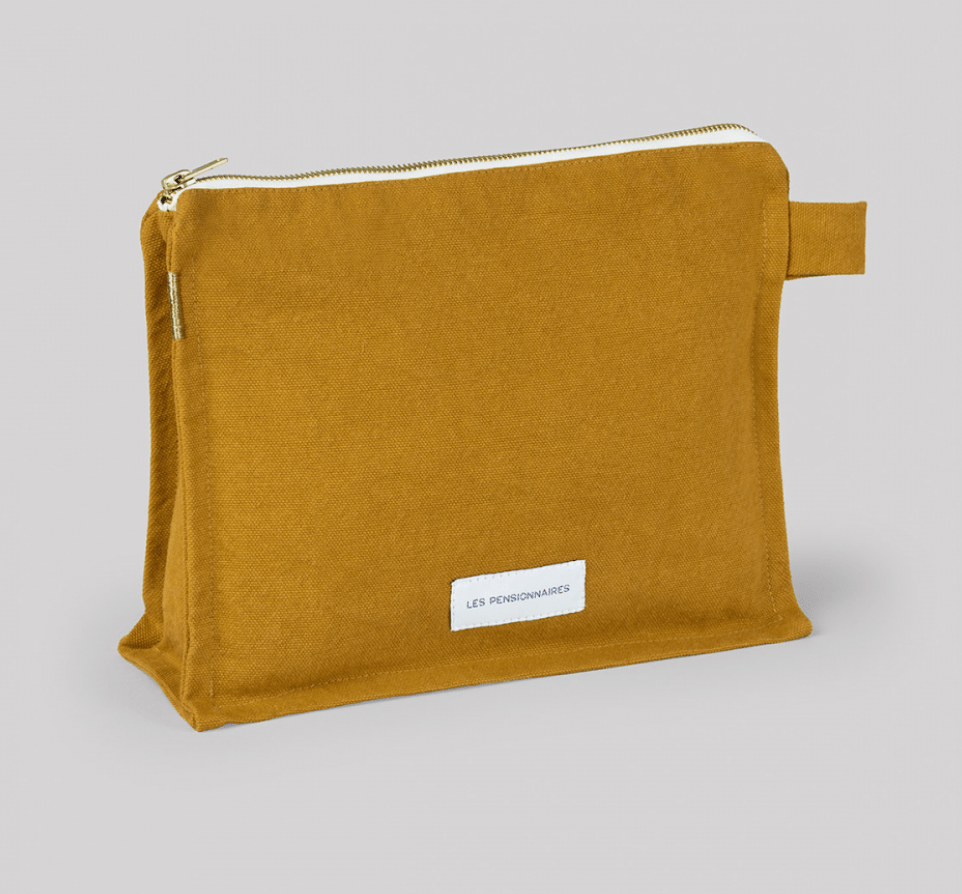 Organic Cotton Toiletry Bag - elsie green - Textiles