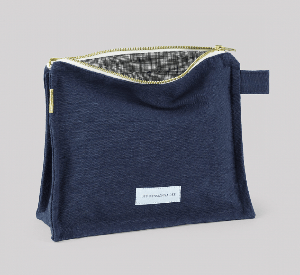 Organic Cotton Toiletry Bag - elsie green - Textiles