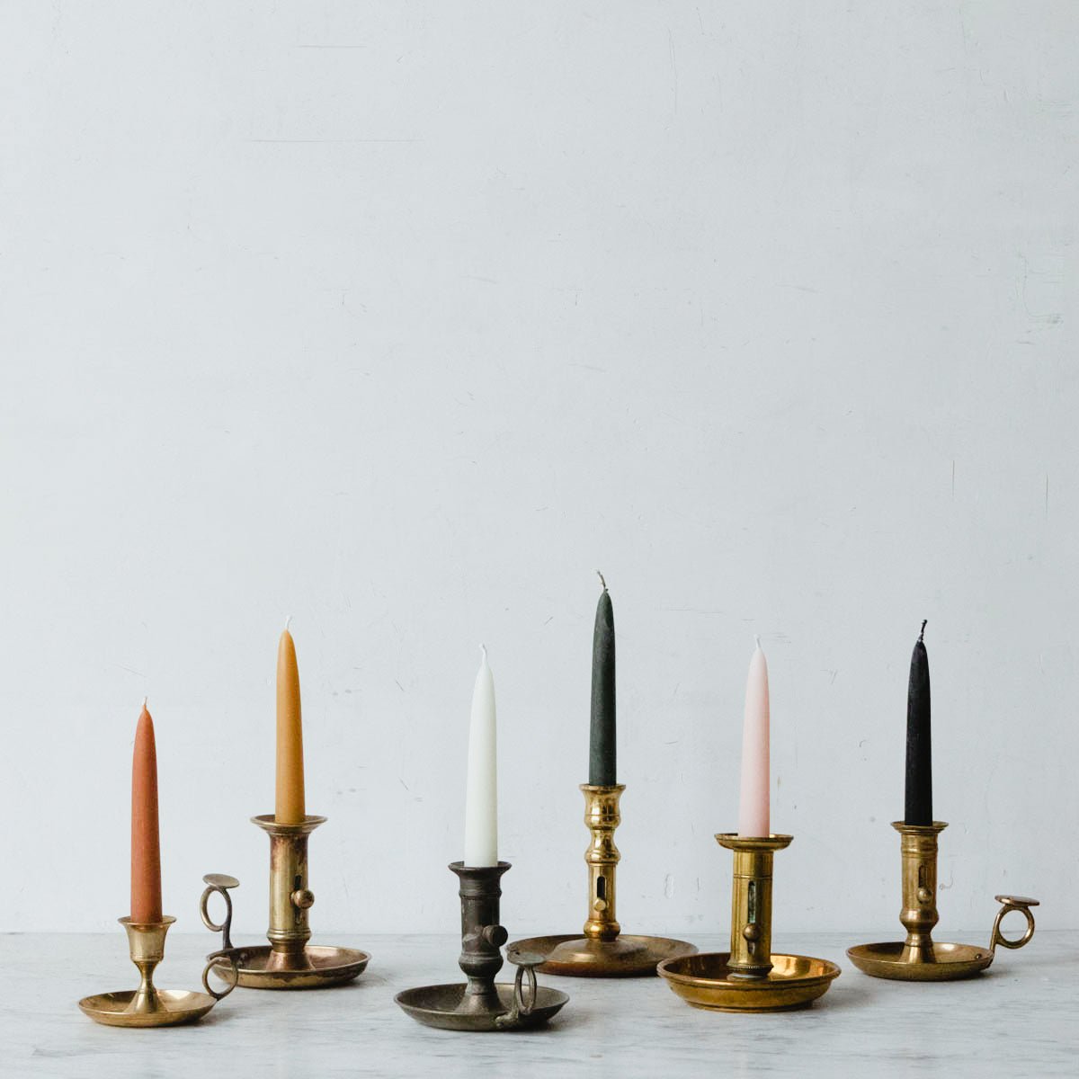 Pair of Every Day Beeswax Tapers - elsie green - Decor