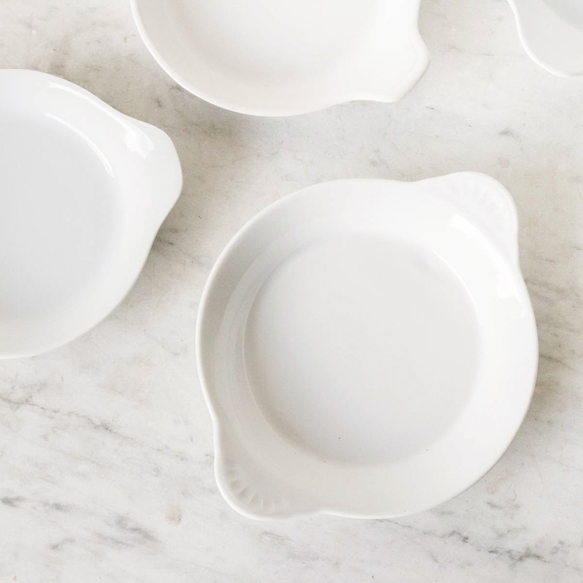 Pair of Porcelain Gratins - elsie green - The French Kitchen