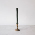 Pair of Twist Beeswax Tapers - elsie green - Decor