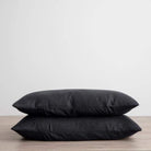 Pair of Washed Linen Euro Shams | Sale - elsie green - Textiles