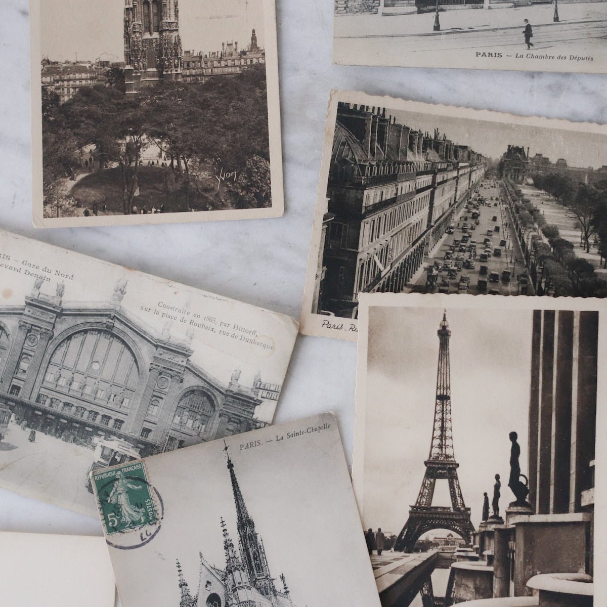 Parisian French Postcard Set of 20 - elsie green - Decor