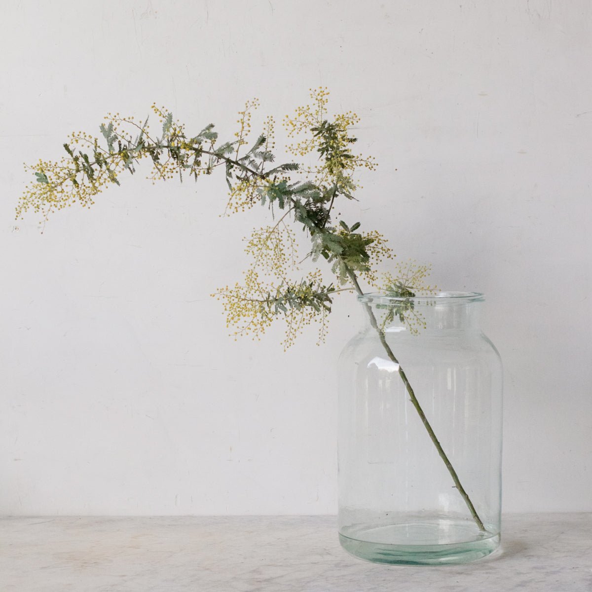 Perfectly Imperfect Blown Glass Pickling Jar - elsie green - French Kitchen