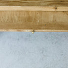 Reclaimed Wood Bread Board Coffee Table - elsie green - Custom Furniture