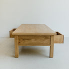 Reclaimed Wood Bread Board Coffee Table - elsie green - Custom Furniture