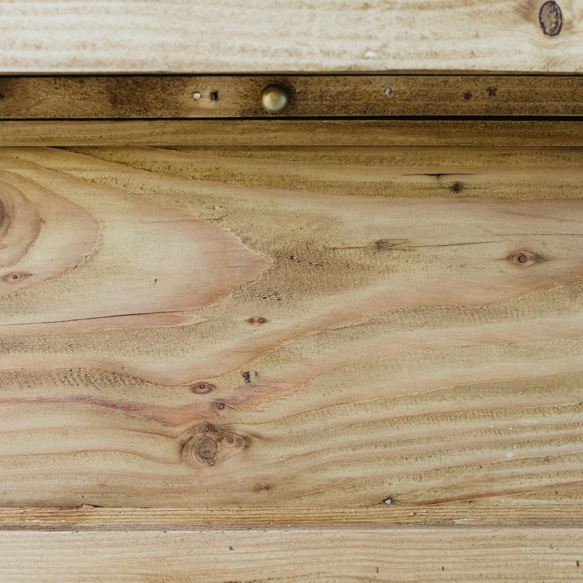 Reclaimed Wood Bread Board Coffee Table - elsie green - Custom Furniture