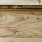 Reclaimed Wood Bread Board Coffee Table - elsie green - Custom Furniture