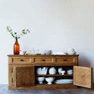 Reclaimed Wood Buffet - elsie green - Custom Furniture