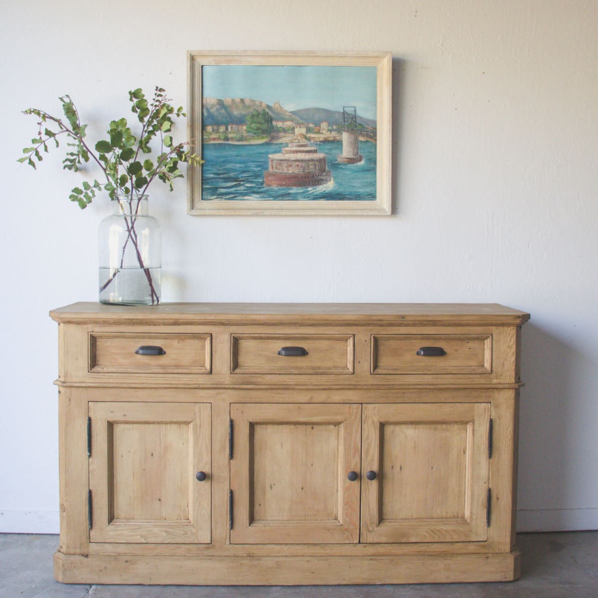 Reclaimed Wood Buffet - elsie green - Custom Furniture