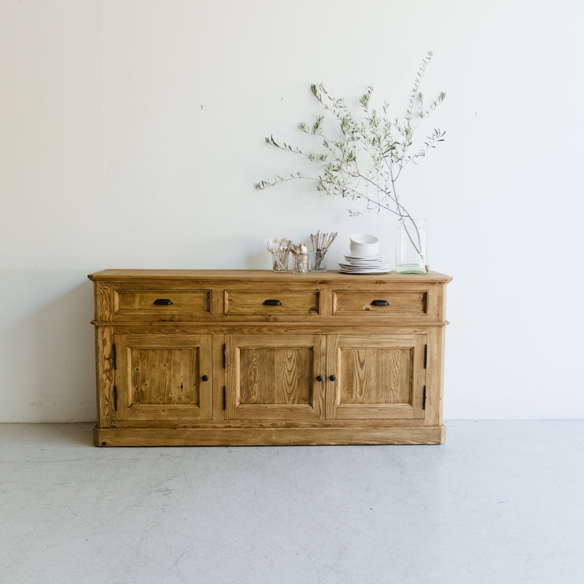 Reclaimed Wood Buffet - elsie green - Custom Furniture
