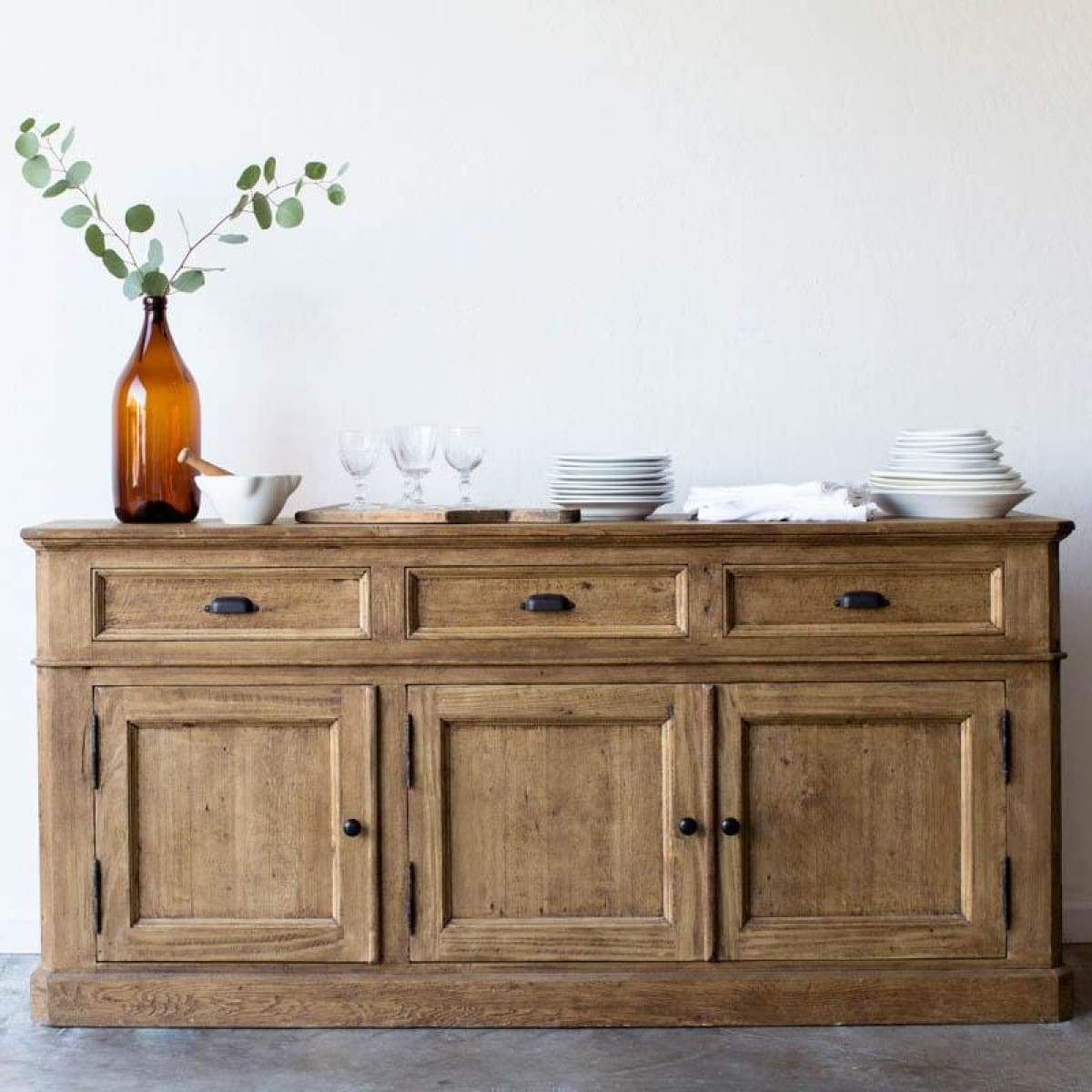Reclaimed Wood Buffet - elsie green - Custom Furniture