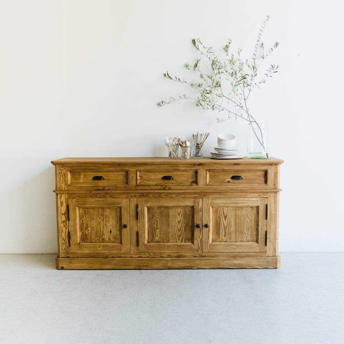 Reclaimed Wood Buffet - elsie green - Custom Furniture