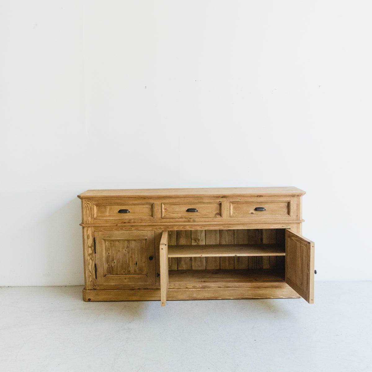 Reclaimed Wood Buffet & Hutch - elsie green - Custom Furniture