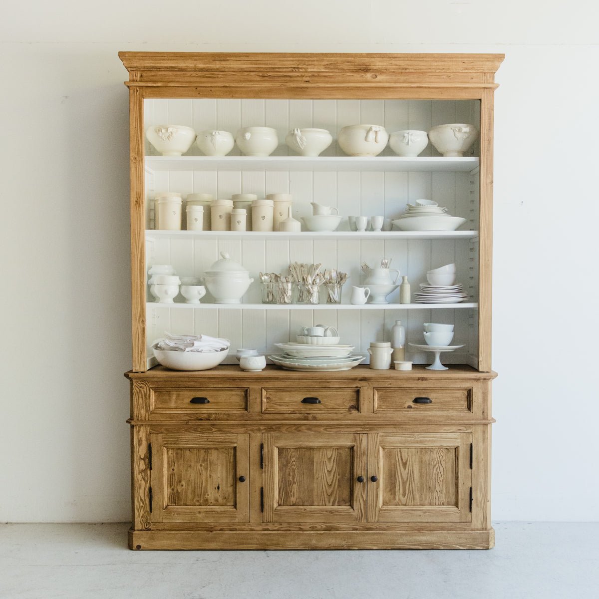 Reclaimed Wood Buffet & Hutch - elsie green - Custom Furniture