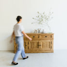 Reclaimed Wood Buffet & Hutch - elsie green - Custom Furniture