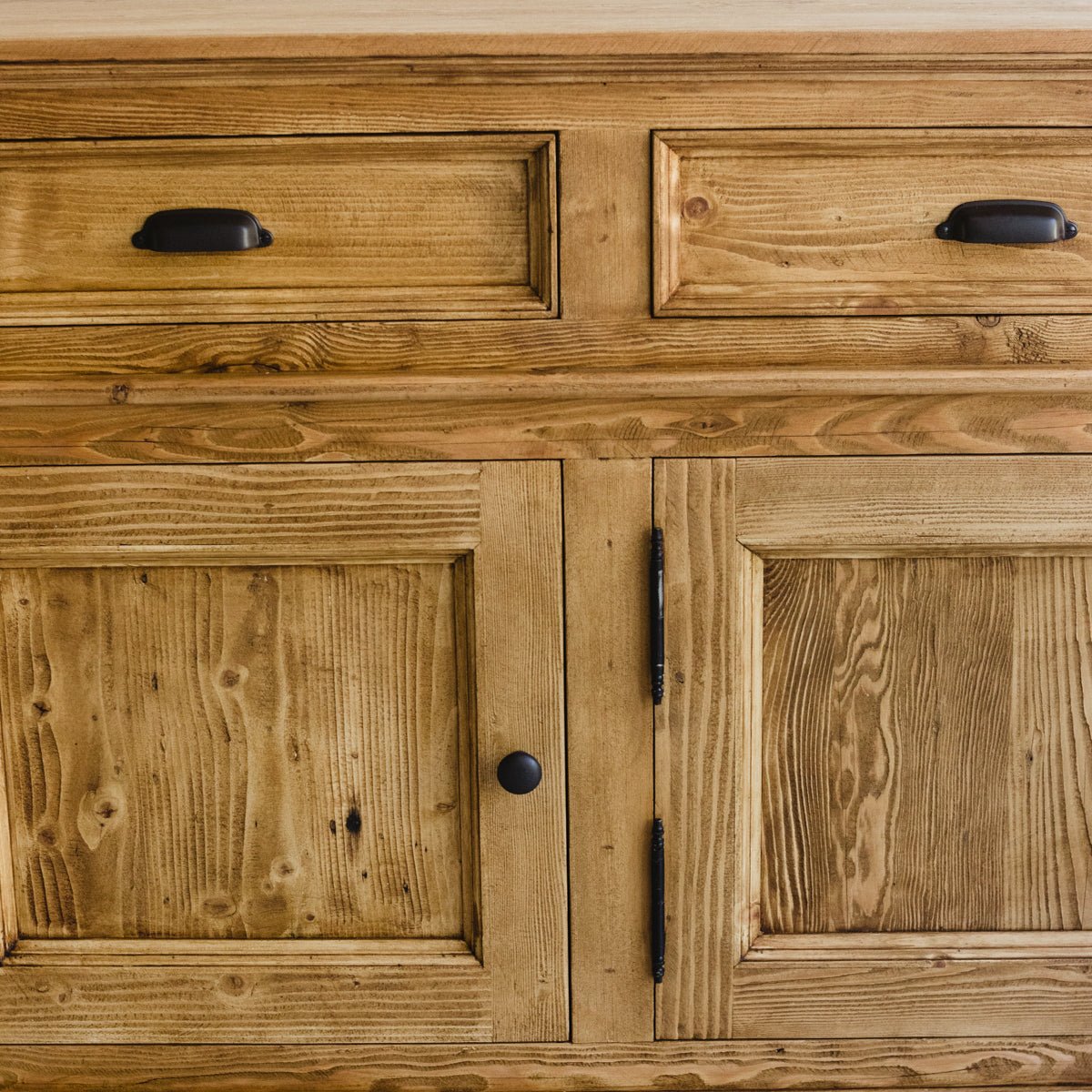 Reclaimed Wood Buffet & Hutch - elsie green - Custom Furniture