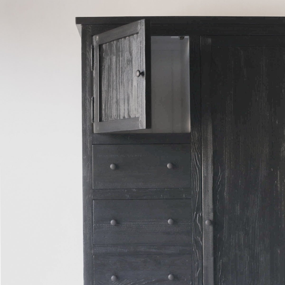 Reclaimed Wood Chifferobe - elsie green - Custom Furniture