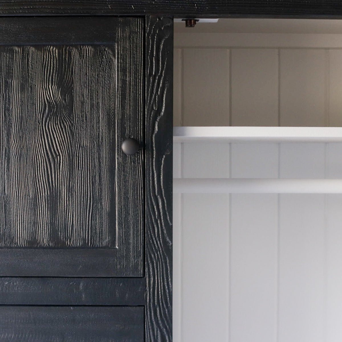 Reclaimed Wood Chifferobe - elsie green - Custom Furniture