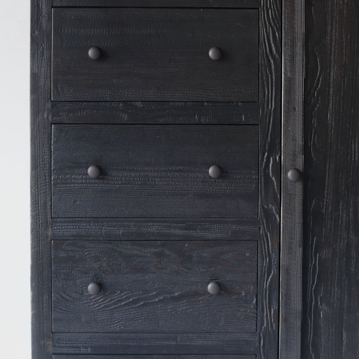 Reclaimed Wood Chifferobe - elsie green - Custom Furniture